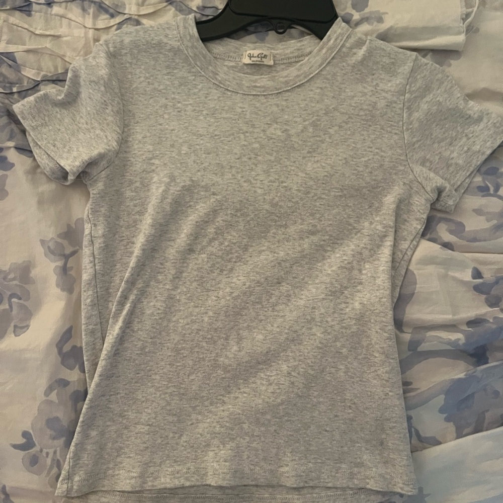 Brandy Melville fitted cropped tee